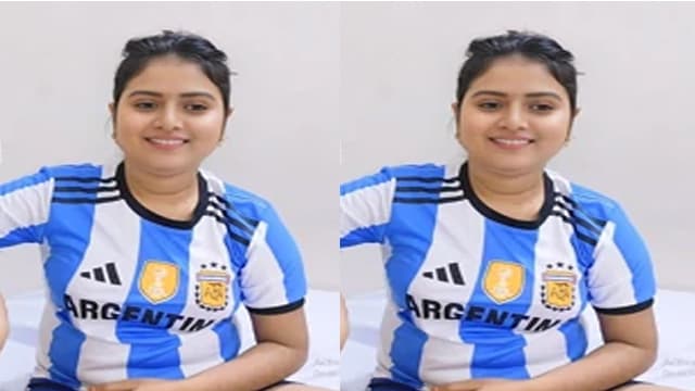 Argentina Supporting Girl Vs Brazil Supporting Boy Sex Competition Video Viral
