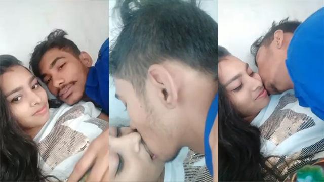 Teen College Girl Hot Lip Kissing Viral Mms