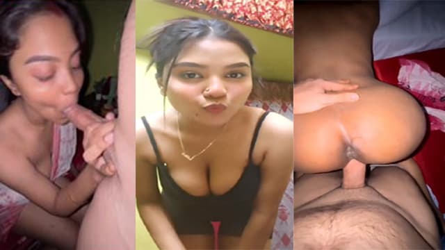 Indian Horny Bengali Babe Blowjob And Hard Doggy Sex Video New